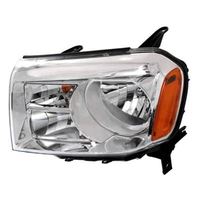 Halogen Left Headlight Compatible With 2012-2015 Honda Pilot Lx Ex Ex-L Touring 3.5L V6 Sohc Vtec