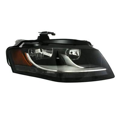 New Right Halogen Headlight Compatible With Audi A4 Luxury Sedan 2009-2012 By Part Number