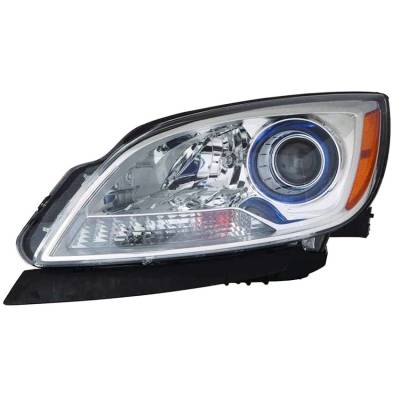 New Driver Side Headlight Compatible With Buick Verano Cxl 2012-2017 By Part Number 23216004