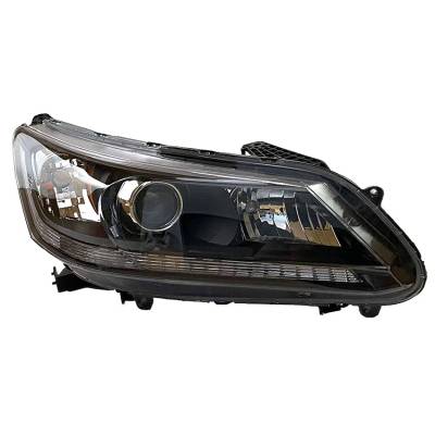 New Passenger Side Halogen Headlight Compatible With Honda Accord Ex-L Sedan 2.4L 2013-2015 By Part