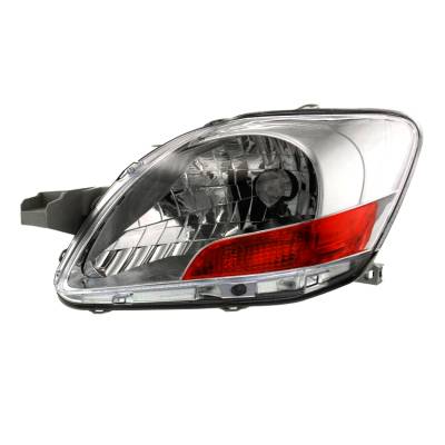 New Left Side Halogen Headlight Compatible With Toyota Yaris Base Sedan 2011 By Part Number