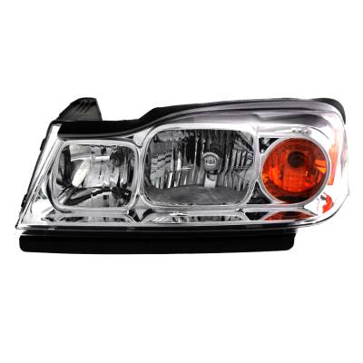 New Driver Side Headlight Compatible With Saturn Vue Red Line Sport 2006-2007 By Part Number