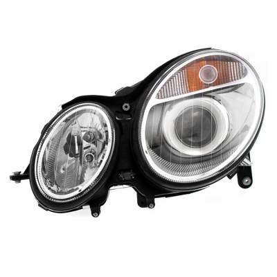 New Halogen Headlight Left Compatible With 2003-2006 Mercedes-Benz E55 Amg E500 2003-2007 E320 E350