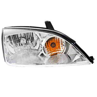 New Passenger Side Halogen Headlight Compatible With Ford Focus Wagon 2005-2007 By Part Number