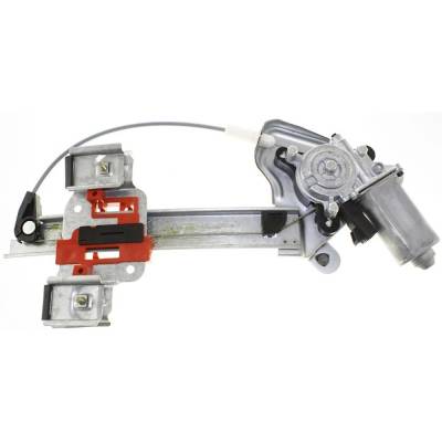 Rareelectrical - Right Rear Window Regulator With Motor Compatible With Oldsmobile Aurora Base 2001-2003 By Gm1551121 - Image 1