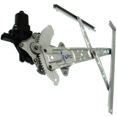 Rareelectrical - New Left Front Window Regulator With Motor Compatible With Honda Civic Si Hfp 4 Cyl 2.4L Civic Hf 4 - Image 3