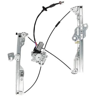 Left Front Window Regulator With Motor Compatible With Infiniti G35 Base G35 Sport 2003-2007 By