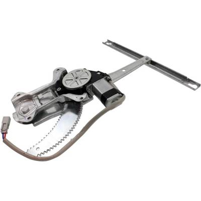 Rareelectrical - New Right Rear Window Regulator With Motor Compatible With Honda Accord Ex 4 Cyl 2.3L Accord Lx 6 - Image 2