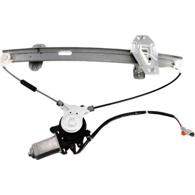 Left Front Window Regulator With Motor Compatible With 1998-2001 Acura Rl Se 3.5L (98) Base 3.5L