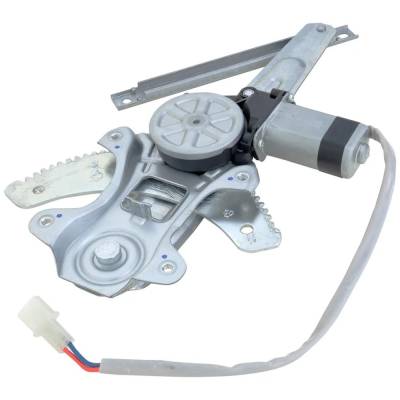 Rareelectrical - New Left Rear Window Regulator With Motor Compatible With Nissan Versa S Note S 1.6 S Sv Sr Note Sr - Image 2