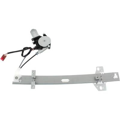 Rareelectrical - New Right Rear Window Regulator With Motor Compatible With Honda Accord Ex 4 Cyl 2.2L Accord Ex-R 4 - Image 1