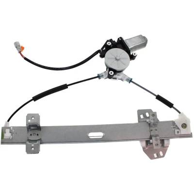 Rareelectrical - New Right Rear Window Regulator With Motor Compatible With Acura Tl Base 6 Cyl 3.2L Tl Type-S 6 Cyl - Image 1