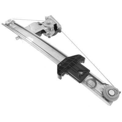 Rareelectrical - New OEM Replacement Right Rear Window Regulator With Motor Compatible With Jaguar S-Type Base 8 Cyl - Image 3