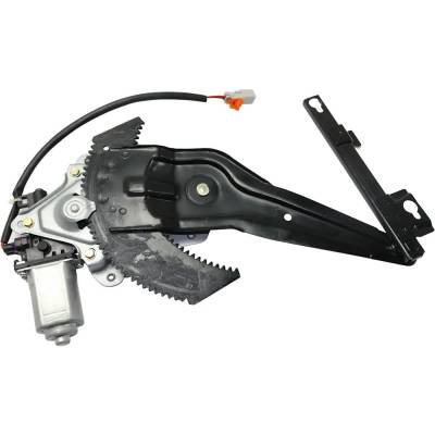 Rareelectrical - New Left Rear Window Regulator With Motor Compatible With Acura Honda Civic Si 4 Cyl 1.6L Civic Cx 4 - Image 1