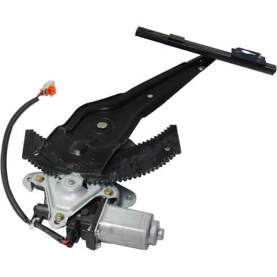 Rareelectrical - New Left Rear Window Regulator With Motor Compatible With Acura Honda Civic Si 4 Cyl 1.6L Civic Cx 4 - Image 2