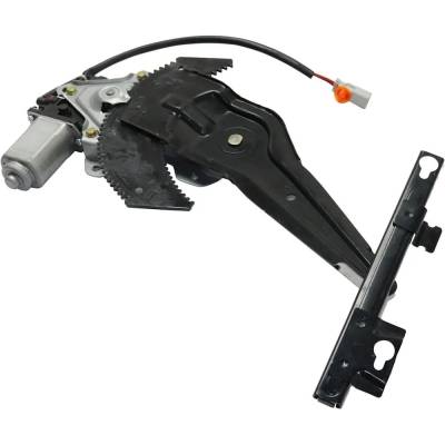 Rareelectrical - New Left Rear Window Regulator With Motor Compatible With Acura Honda Civic Si 4 Cyl 1.6L Civic Cx 4 - Image 3