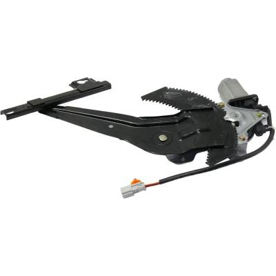 Rareelectrical - New Left Rear Window Regulator With Motor Compatible With Acura Honda Civic Si 4 Cyl 1.6L Civic Cx 4 - Image 6