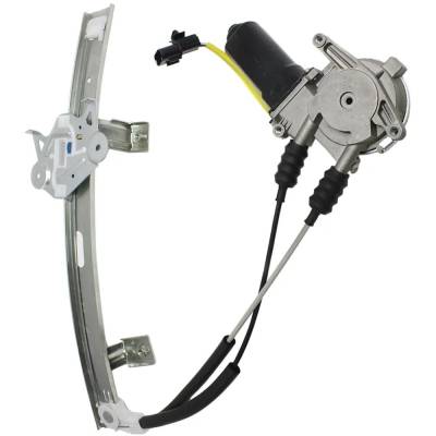 Left Front Window Regulator With Motor Compatible With Dodge Mitsubishi 3000Gt Spyder Vr-4 6 Cyl