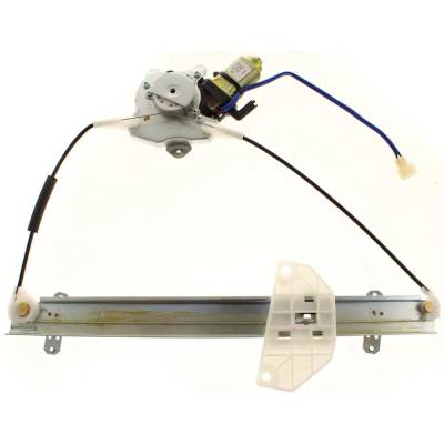 Rareelectrical - Right Front Window Regulator With Motor Compatible With Mitsubishi Mirage De Mirage Ls 1997-2002 By - Image 1