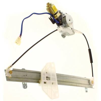 Rareelectrical - New Left Front Window Regulator With Motor Compatible With Mitsubishi Mirage De Mirage Ls 1997-2002 - Image 3