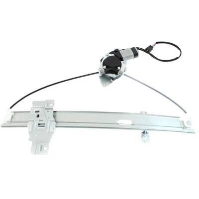 Rareelectrical - New Left Rear Window Regulator With Motor Compatible With Honda Isuzu Rodeo Ls 4 Cyl 2.2L Rodeo Lse - Image 1