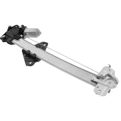 Rareelectrical - New Right Rear Window Regulator With Motor Compatible With Honda Fit Dx Fit Dx-A Fit Base Fit Lx Fit - Image 2