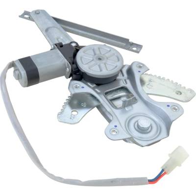 Rareelectrical - New Right Rear Window Regulator With Motor Compatible With Nissan Versa Note Sl 4 Cyl 1.6L Versa 1.6 - Image 2