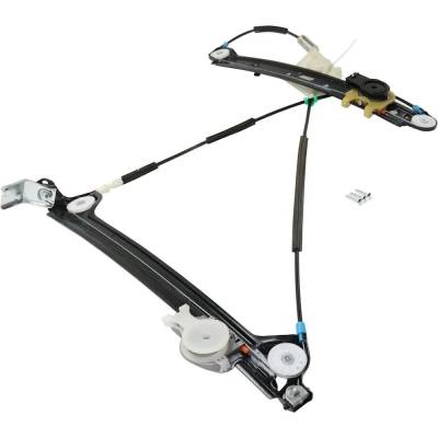 Rareelectrical - New Left Front Window Regulator Without Motor Compatible With Bmw 135Is Base 6 Cyl 3.0L 135I Base 6 - Image 2