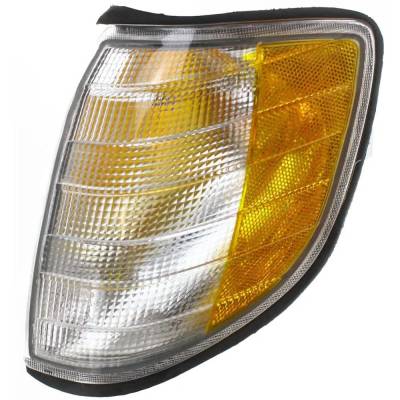 Left Front Parking Light Compatible With 1995-1999 Mercedes-Benz S420 Base 4.2L (95-99) S500 Base