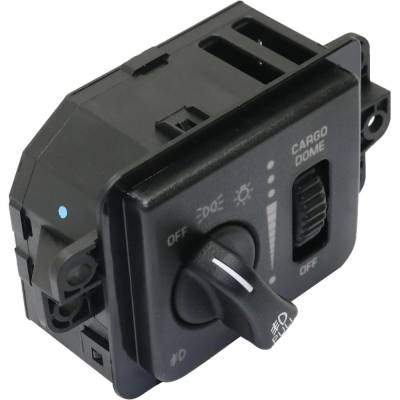 Rareelectrical - New Headlight Switch Compatible With Dodge Ram 3500 St 10 Cyl 8.0L Ram 2500 Van Base 8 Cyl 5.2L Ram - Image 3