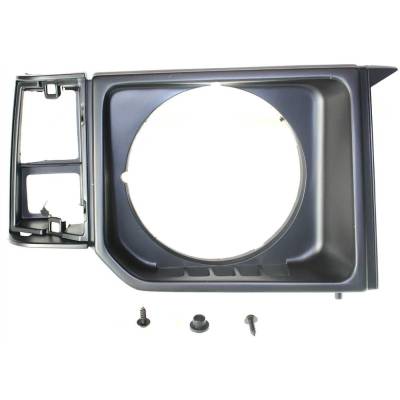 Right Headlight Door Compatible With 1985-1991 Mitsubishi Montero Ls 3.0L (89-91) Rs 3.0L (90-91) Sp