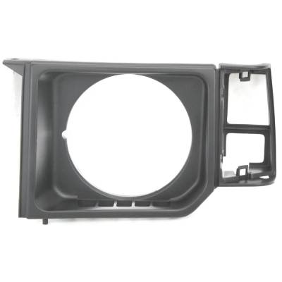 Left Headlight Door Compatible With 1985-1991 Mitsubishi Montero Sp 2.6L (89) Sp 3.0L (89-90) Sport
