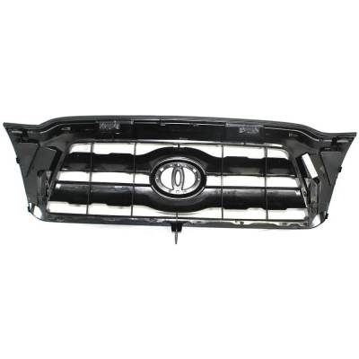 Rareelectrical - New Paintable Grille Assembly Compatible With Toyota Tacoma Pre Runner 4 Cyl 2.7L Tacoma Base 4 Cyl - Image 4