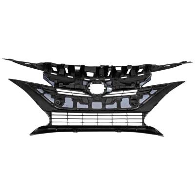 Rareelectrical - New Textured Gray Grille Assembly Compatible With Toyota Prius Prime Xle 4 Cyl 1.8L Prius Prime - Image 5