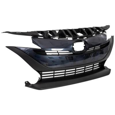 Rareelectrical - New Textured Gray Grille Assembly Compatible With Toyota Prius Prime Base 4 Cyl 1.8L Prius Prime - Image 3