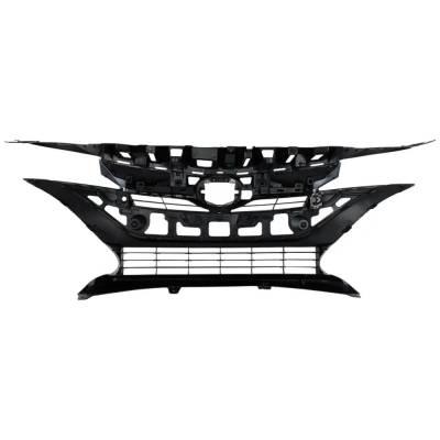 Rareelectrical - New Textured Gray Grille Assembly Compatible With Toyota Prius Prime Advanced 4 Cyl 1.8L Prius Prime - Image 4