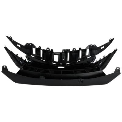 Rareelectrical - New Textured Gray Grille Assembly Compatible With Toyota Prius Prime Advanced 4 Cyl 1.8L Prius Prime - Image 6