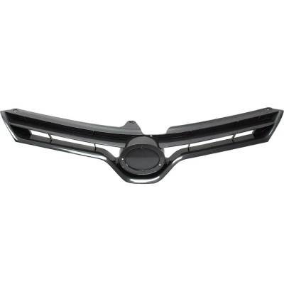 Rareelectrical - New Gray Grille Assembly Compatible With Toyota Corolla Le 4 Cyl 1.8L Corolla Le Eco 4 Cyl 1.8L - Image 1