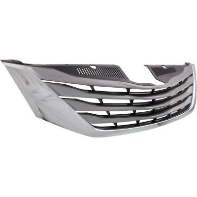 Rareelectrical - Chrome Shell Grille Assembly Compatible With Toyota Sienna Xle 6 Cyl 3.5L 2015-2017 By To1200399 - Image 3