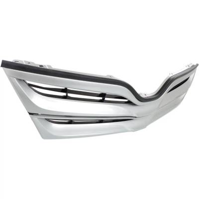 Rareelectrical - New Silver Shell Grille Assembly Compatible With Toyota Venza Awd 6 Cyl 3.5L Venza Xle 6 Cyl 3.5L Le - Image 3