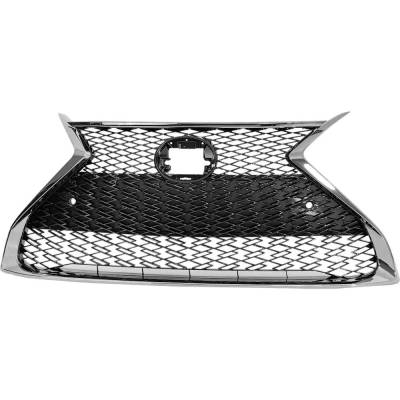 New Dark Gray Grille Assembly Compatible With Lexus Es250 F Sport 4 Cyl 2.5L Es350 Signature 6 Cyl