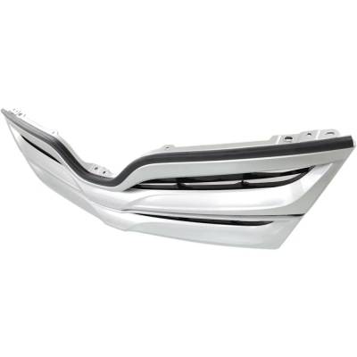 Rareelectrical - New Silver Shell Grille Assembly Compatible With Toyota Venza Le 6 Cyl 3.5L Venza Xle 6 Cyl 3.5L Xle - Image 2
