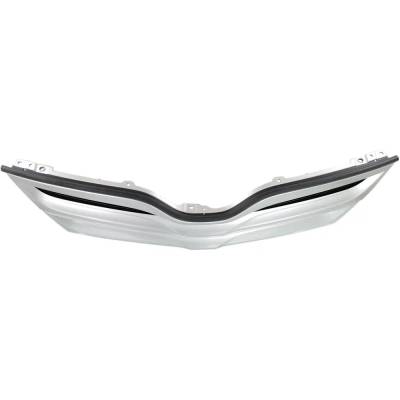 Rareelectrical - New Silver Shell Grille Assembly Compatible With Toyota Venza Le 6 Cyl 3.5L Venza Xle 6 Cyl 3.5L Xle - Image 4