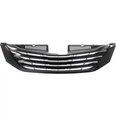 New Black Grille Assembly Compatible With Toyota Sienna Base 6 Cyl 3.5L Sienna Base 4 Cyl 2.7L