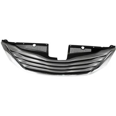 Rareelectrical - New Grille Assembly Compatible With Toyota Sienna Base 4 Cyl 2.7L Sienna Xle 6 Cyl 3.5L Base 6 3.5L - Image 4