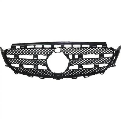 New Black Grille Assembly Compatible With Mercedes Benz E300 4Matic 4 Cyl 2.0L E300 Base 4 Cyl 2.0L