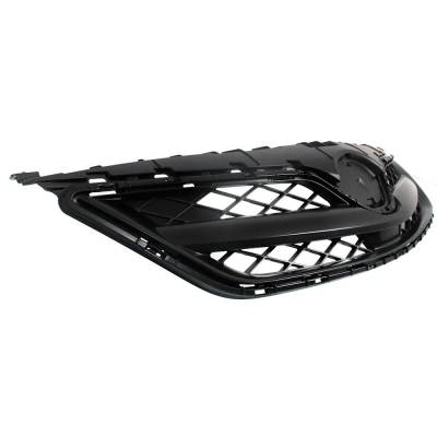 Rareelectrical - New Painted Black Grille Assembly Compatible With Toyota Corolla L 4 Cyl 1.8L Corolla S 4 Cyl 1.8L - Image 3