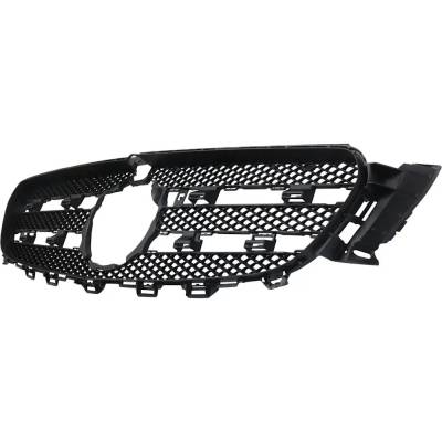 RAREELECTRICAL - New Black Grille Assembly Compatible With Mercedes Benz E450 4Matic 6 Cyl 3.0L E300 Base 4 Cyl 2.0L - Image 3