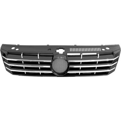 Rareelectrical - New Textured Black Grille Assembly Compatible With Volkswagen Passat Comfortline 6 Cyl 3.6L Passat - Image 2