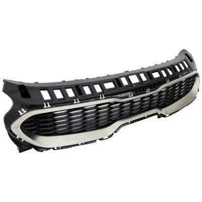 Rareelectrical - New Grille Assembly Compatible With Kia Stinger Base 4 Cyl 2.0L Stinger Premium 4 Cyl 2.0L 2018-2019 - Image 3